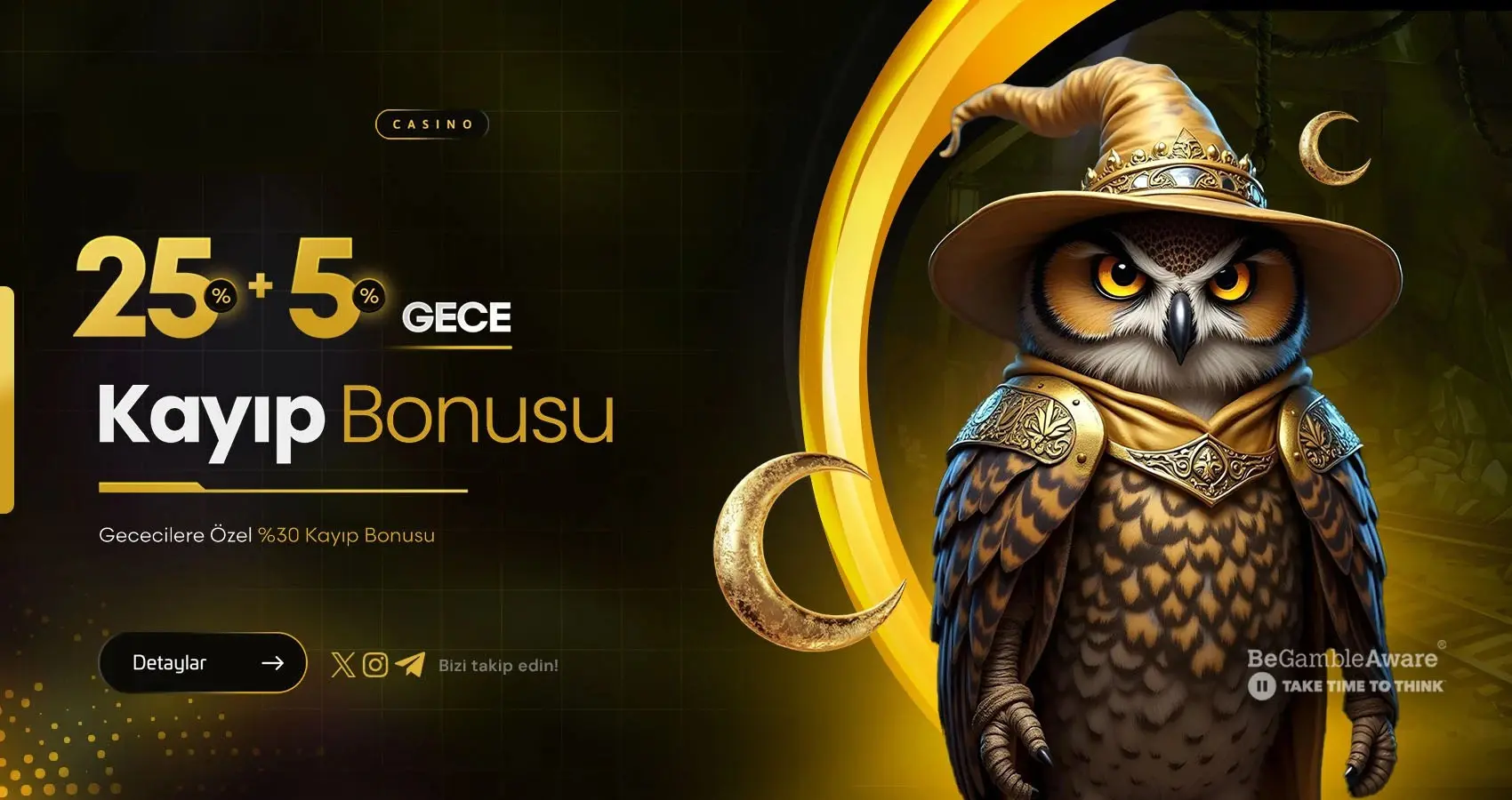25 + 5 gece bonusu